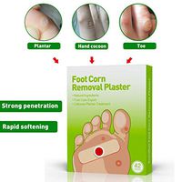 42 Pcs/Box Wart Remover, Corn Remover, Foot Corn Removal Pads Calluses Plantar Treatment Pads