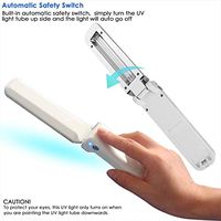 KZKR Portable UV Sanitizer Light Household UV Led Lamp Travel Wand for Home Office Business Trips Outings Travel Hotel