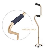 Crutches Walking Stick Walking Travel Adjustable Walking Canes Walking Sticks for Men and Women with Led Light Cushion Handle Arthritis Seniors Disabled