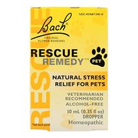 3 Pack of Bach Flower Remedies Rescue Remedy Stress Relief for Pets - 10 ml