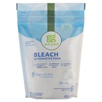 Grab Green Bleach Alternative Pods, Fragrance Free, 24 Loads 24 ea