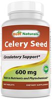 Best Naturals Celery Seed 600 Mg Tablet, 180 Count