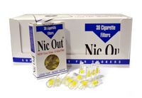 Nic Out Filters For Cigarette Smokers (New Easy Draw 8 Hole Filter System) (10)