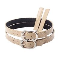 1 Pair Women's High Heels Shoelace Accessories Anti-Loose Detachable - Beige