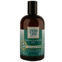 Aromaland Massage & Body Oil Lemongrass & Sage 12 Oz.