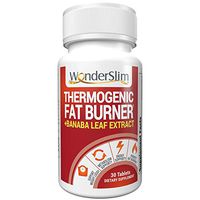 WonderSlim Thermogenic Fat Burner for Weight Loss & Metabolism Support with Garcinia Cambogia, Green Tea Leaf, Cayenne Pepper, Banaba Leaf Extract, Apple Cider Vinegar - Non-GMO - 30 Count