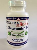 Nutrasense Glucosamine-ES with GreenGrown®, 750mg, 60ct Shellfish-Free, Vegetarian Glucosamine Caps for Healthy Joints & Less Inflammation