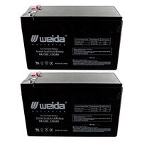 12V 8Ah SLA Battery Rechargeable SLA replace UB1280, D5743, PS1280 FAST USA SHIP