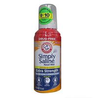 Simply Saline Nasal Mist Extra Strength Severe Congestion 4.25 oz (Pack of 3)