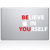 The Decal Guru Believe in Yourself MacBook Decal Vinyl Sticker - 11" MacBook Air (1221-MAC-11A-NA)