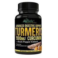 MAX Strength Remarkable Turmeric Curcumin 1500 Root Powder Plant Extract Curcuma Natural Formulation! Work Fast for Women & Men, Non-GMO
