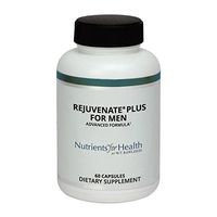 Saw Palmetto - Prostate Supplements for Men - Beta Sitosterol - Rejuvenate Plus for Men - 60 Capsules -Nutrients for Health by WT Rawleigh