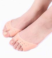 Ball of Foot Cushions Half Toe Sleeve Metatarsal Pads Bunion Forefoot Cushioning for Pain Relief-1Pair