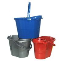 Plastic Mop Bucket 3 Colors 20L, Case of 12