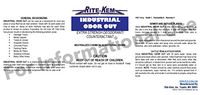 Rite-Kem Industrial Laundry Detergent 100 LB DR