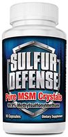 7 Lights Sulfur Defense, MSM Crystals (99.9% Methylsulfonylmethane), 90 Caps