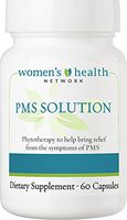 PMS Solution by Women's Health Network - Natural PMS Relief with Herbal Based Hormonal Support (1 Bottle)