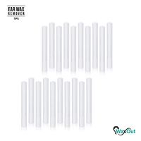 Wax Out 20 Ear Irrigation Kit Tips, Ear Cleaner & Washer Tips Replacement Set. Disposable Ear Wash Tubes, Ear Wax Remover Tool by WaxOut