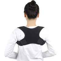 Adjustable Posture Corrector Back Support Belt Shoulder Bandage Corset Back Orthopedic Spine Posture Corrector Back Pain Relief Prevents Slouching