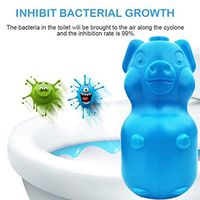 Cloudro❤️ Toilet Cleaning Treasure, Blue Bear Shaped Scent Bubble Urinary Deodorant