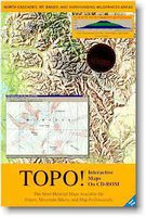 TOPO! Interactive Topographic Maps on CD-ROM for North Cascades, Mt. Baker, and Surrounding Wilderness Areas (PC) (Computer Software)