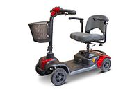 New E-Wheels Medical EW-M39 Lightweight 4 Wheel Electric Travel Red Scooter