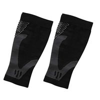 1Pair Sports Calf Compression Sleeves Shin Splint Leg Support Brace Wraps - L