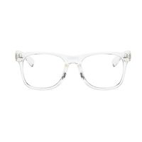 Unisex Blue Light Blocking Glasses Square/Half Frame Eyeglasses Frame Anti Blue Ray for Computer Game Eyewear