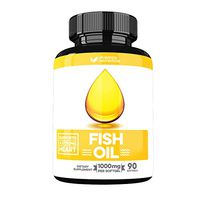 Fish Oil by Purified Nutrition, Triple Strength Formula Packed into One Capsule, 1,000mg Fish Oil, 700mg Omega-3 Fatty Acids, 300mg DHA, and 400mg EPA, 90 Day Supply
