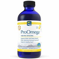 Nordic Naturals ProOmega Liquid - Fish Oil, 1460 mg EPA, 1010 mg DHA, High-Intensity Support for Cardiovascular, Neurological, Eye, Joint, and Immune Health*, Lemon Flavored, 8 oz.