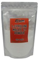 L-Citrulline Malate 2:1 Powder, Bulk Free Form Amino Acid Supplement. Raw and Pure with no Additives by Fit Lane Nutrition. 300 Gram Bag.