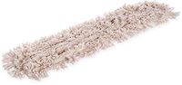 Carlisle 364753600 Flo-Pac Cotton Tie Back Dust Mop, 36" Length x 5" Width, Natural