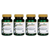 Swanson Full Spectrum Motherwort 400 Milligrams 60 Capsules (4 Pack)