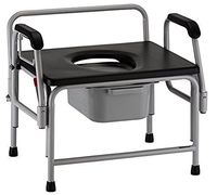Heavy Duty Drop Arm Commode
