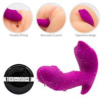 Wireless Remote Underwear Vibrańtor Invisible 10 Speed Vibrańting Panties Mástῦrbátor Štímῦlator Síx Toys for Woman Purple
