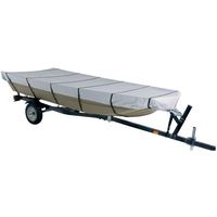 DALLAS MANUFACTURING CO. BC21013C / Dallas Manufacturing Co. 300D Jon Boat Cover - Model C - Fits 16039; w/Beam Width to 75"