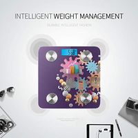 LYAOE Bluetooth Body Fat Scale Icon Business On Gear Surrounded by Smart Wireless Scale with LCD Display Measuring Body Weight Bmi and Health Digital Scale
