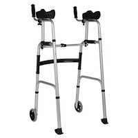 Standard Walkers Deluxe Folding Walker Toilet Safety Frame Sit-to-Stand Bariatric Walker Easy to Rise