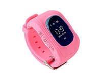 LY ANT GPS Kids Tracker Smart Watch Smartwatch Phone with Anti-Lost Alarm Remote Monitor SOS Calls Support Android iOS (Pink)