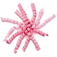 Hallmark Pink and White Grosgrain Curly Ribbon Gift Bow
