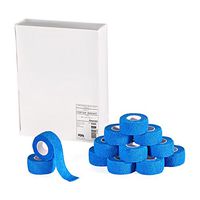 Keepcare Bandage Wrap,12 Pack - 1" x 5 Yards，First Aid Elastic Self Adherent Cohesive Tape,for Sports,Finger and Toe Sprains & Swelling,Bandage Tape for Blue