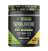 Vegun Nutrition - VBURN - Fat Burner - Natural Thermogenic Diet and Weight Loss Supplement, Metabolism and Energy Booster - Appetite Suppressant - L-Carnitine, Green Tea Extract, Garcinia and CLA