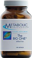 Metabolic Maintenance The Big One - Iron-Free Multivitamin with Active Folate + Vitamin K (100 Capsules)