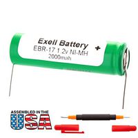 New Razor Battery for Braun 5477, 5478, 5492, 5501, 5502, 5503, 5504, 5505, 5506, 5533, 5556, 5561, 5563, 5564, 5567, 5569, 5576, Braun Action Line 2500, 2501, 2505, 2514, 2515, 2520, 2525, 2530