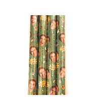 1 Roll Elf Movie Buddy Wrapping Paper 60 Sq Ft Cotton Headed Ninny Muggins Quote