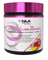 NLA for Her - Her Amino Burner - Intra-Workout BCAA Fat Burner + Energy - Sustained Energy, Focus, and Endurane. Promotes Fat Loss & Boosts Metabolism - Mango Passion - 195 Grams