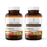 Stinging Nettle Root 120 Capsules(2 pcs.), 800 mg, Organic Stinging Nettle (Urtica Dioica) Dried Root (2x120 Capsules)