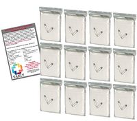 Triangular Bandages 40" x 40" x 56" (12 Pack) + Vakly First Aid Kit Guide (12)