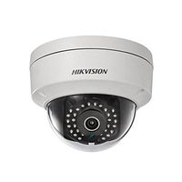 HIKVISION HD Smart 4 Megapixel PoE Dome IP Outdoor Surveillance Camera, 2.8mm Lens, White (US Version)
