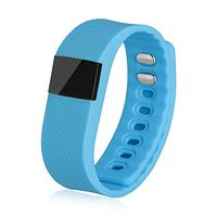 NEW TW64 Waterproof Bluetooth 4.0 Smart Watch Smartband Smartwatch Pedometer Anti Lost for iOS Samsung Android Smartphone (Blue)